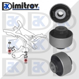 Тампон диференциал Citroen C-Crosser C4 Dodge Caliber Mitsubishi ASX Lancer VIII Outlander II III Peugeot 4007 4008
